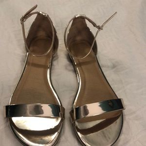 Sandals db | studio gold flat sandals size 11